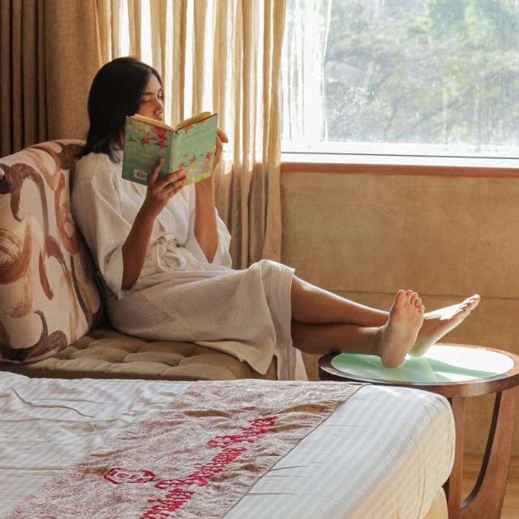 Elegant guest room at Silverador Boutique Hotel, Thane West